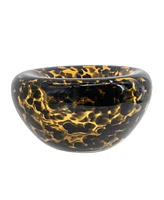 Ab Home Chee Glass Vase, 8.4" L x 8.4" W x 4.3" H