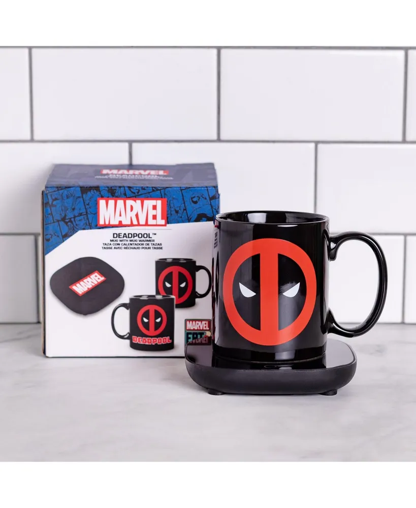 Uncanny Brands Marvel Deadpool Mug Warmer with Mug – Keeps Your Favorite  Beverage Warm - Auto Shut On/Off