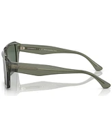 Emporio Armani Men's Low Bridge Fit Sunglasses, EA4186F