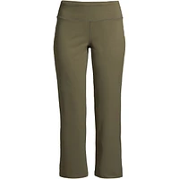 Lands' End Plus Size Active Crop Yoga Pants