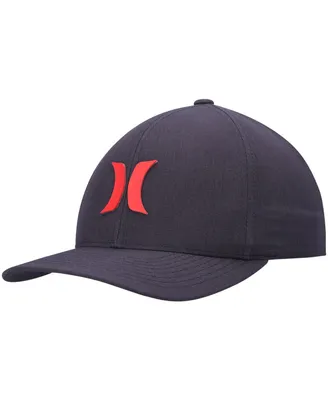 Men's Hurley Heathered Black Sonic H2O-Dri Phantom Flex Hat