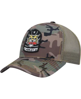Men's Hurley Camo Wild Things Trucker Snapback Hat