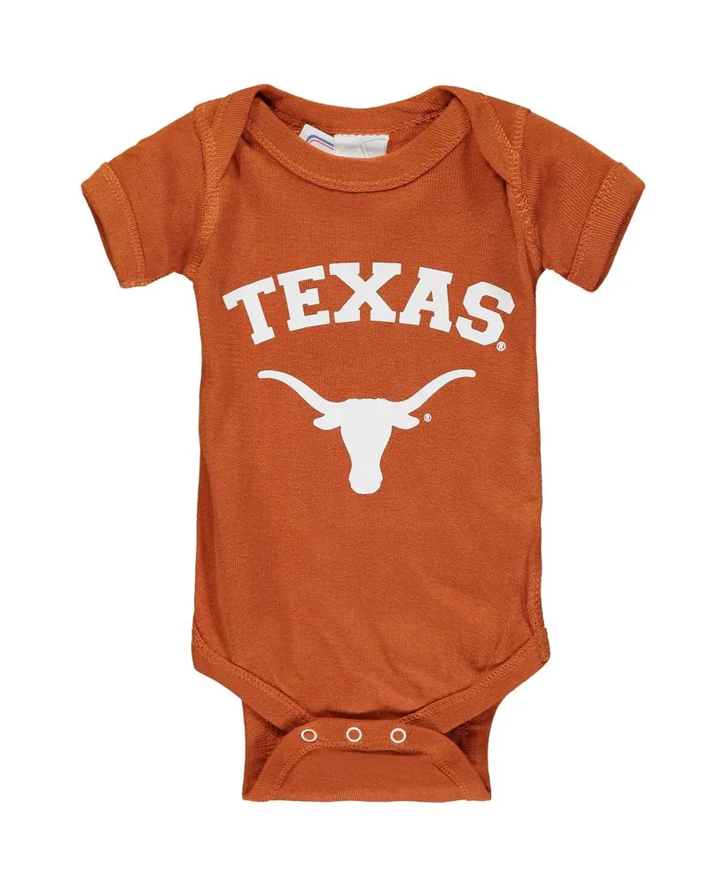 Infant Boys and Girls Texas Orange Longhorns Arch Logo Bodysuit