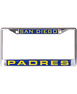 Wincraft San Diego Padres Laser Inlaid Metal License Plate Frame