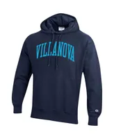 Men's Champion Navy Villanova Wildcats Team Arch Reverse Weave Pullover Hoodie