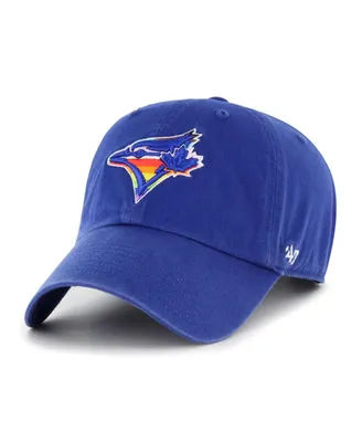 Men's '47 Brand Royal Toronto Blue Jays Team Pride Clean Up Adjustable Hat