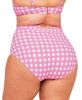 Adore Me Plus Size Vivien Swimwear High-Waist Bikini Bottom