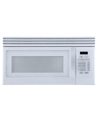 Black & Decker Over The Range 1.6 Cubic Feet Microwave with Top Mount Air Recirculation Vent