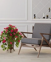 Nearly Natural Bougainvillea Artificial Plant in Stand Planter