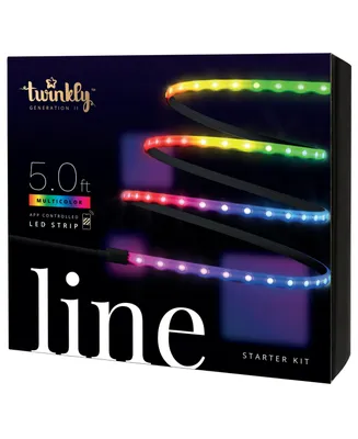 Twinkly Starter Kit App-Control Adhesive Magnetic Led Light Strip, 5ft