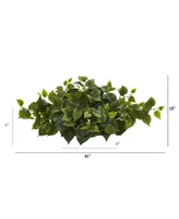 Nearly Natural 31in. Philodendron Artificial Ledge Plant