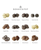 Bonnie and Pop Chocolate Covered Pretzel and Truffles Basket