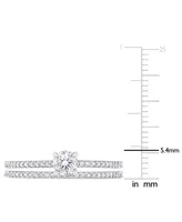 Diamond Bridal Ring Set (1/2 ct. t.w.) 14k White Gold