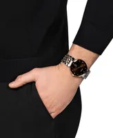 Rado Women's Swiss Florence Classic Diamond (1/20 ct. t.w.) Two-Tone Stainless Steel Bracelet Watch 38mm