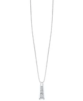 Five-Stone Diamond Journey Pendant Necklace (1 ct. t.w.) 14k Yellow or White Gold