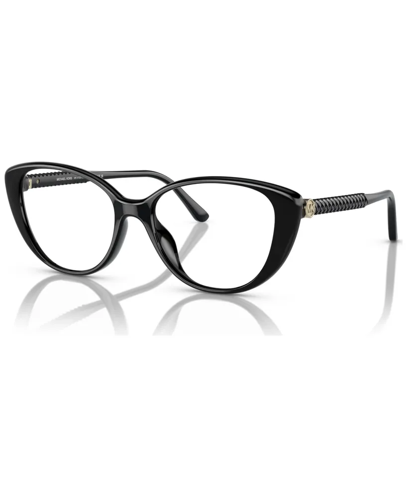 Michael Kors Women's Cat Eye Eyeglasses, MK4102U 53
