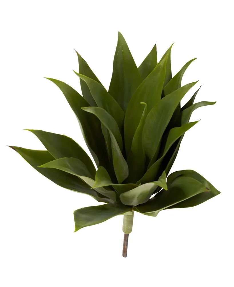 Nearly Natural 2-Pc. 17" Agave Succulent Artificial Plant Set