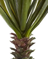 Nearly Natural 2-Pc. Spiky Agave Succulent Artificial Plant Set