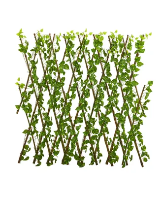 Nearly Natural 47" Pothos Expandable Fence