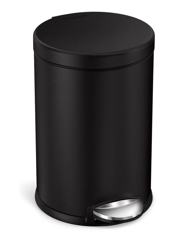 simplehuman Round Trash Can, 4.5 Liter