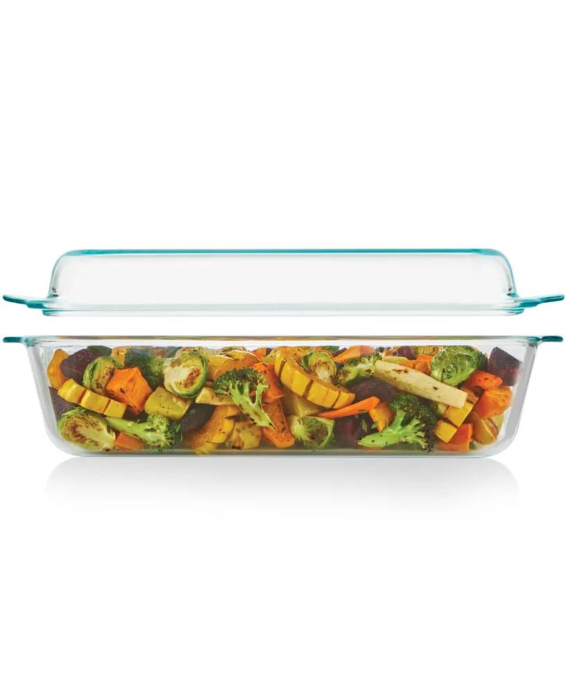 OXO Glass 3-Qt. Baking Dish With Lid - Macy's