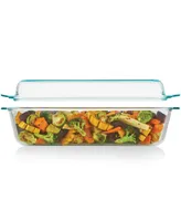 Pyrex Deep 9" x 13" 2 in 1 Glass Baking Dish with Glass Lid, Set of 2