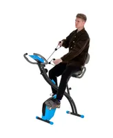 Soozier Stationary and Recumbent Stationary Bike for Full Body Workouts,