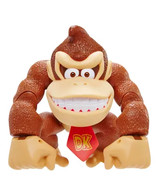 Jakks Super Mario Donkey Kong Country 6 Inch Deluxe Action Figure - Multi
