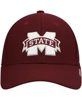 Men's adidas Maroon Mississippi State Bulldogs 2021 Sideline Coaches Aeroready Flex Hat