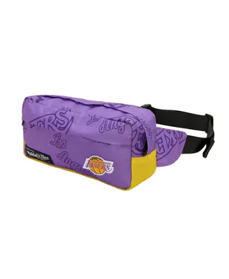 Women's Mitchell & Ness Los Angeles Lakers Team Logo Fanny Pack