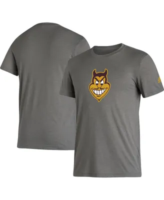 Men's adidas Gray Arizona State Sun Devils Basics Heritage Tri-Blend T-shirt