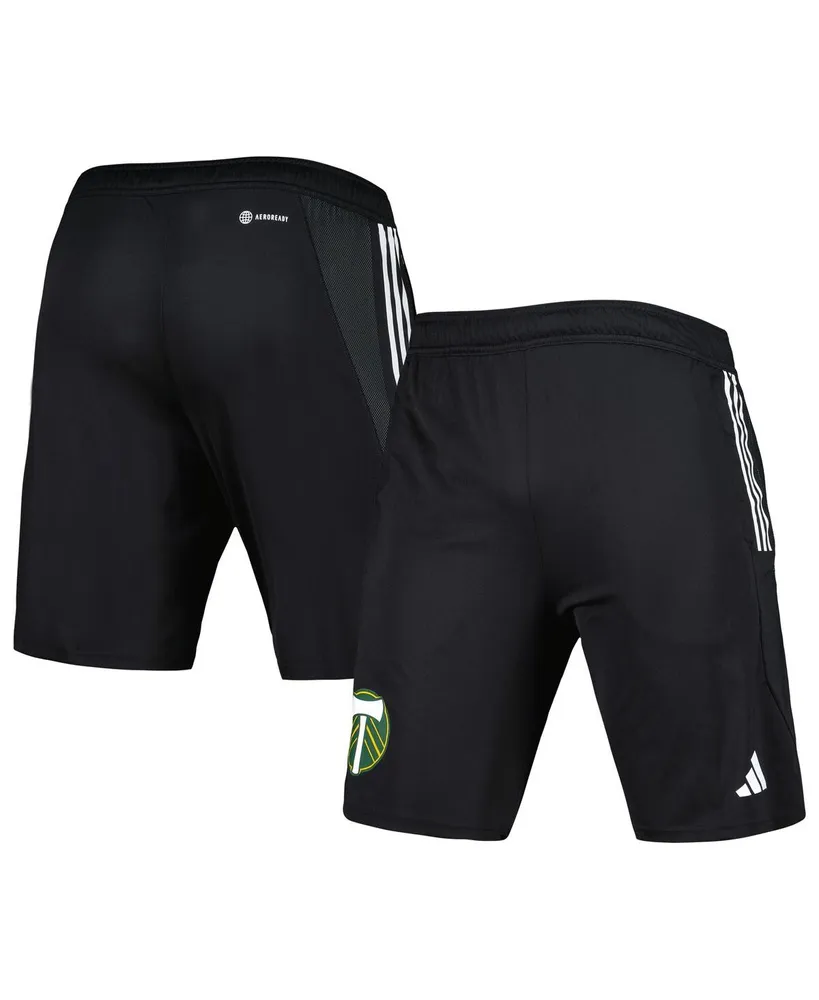 Men's adidas Black Portland Timbers 2023 On-Field Aeroready Training Shorts