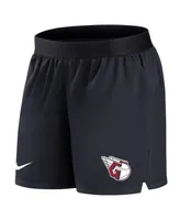 Women's Nike Navy Cleveland Guardians Authentic Collection Team Performance Shorts