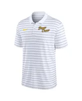 Men's Nike White Milwaukee Brewers City Connect Victory Performance Polo Shirt