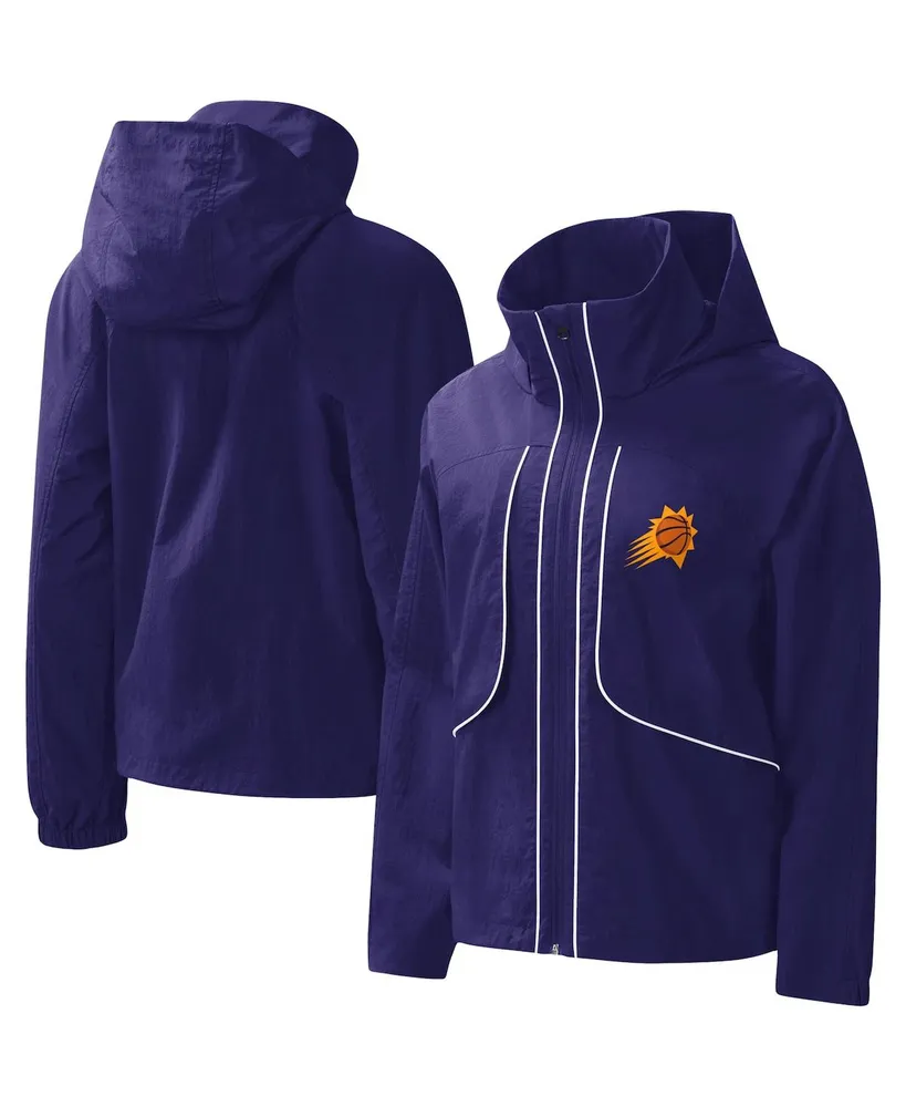 Women's G-iii 4Her by Carl Banks Purple Phoenix Suns Last Shot Full-Zip Hoodie Jacket