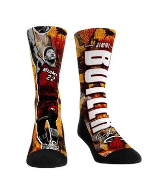 Men's and Women's Rock 'Em Socks Jimmy Butler Miami Heat Big Player Crew