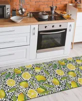 D Style Vertes Kitchen VRT5 2'3" x 7'6" Runner Area Rug