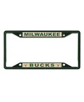 Wincraft Milwaukee Bucks Chrome Color License Plate Frame