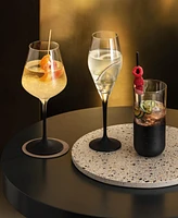 Villeroy & Boch Manufacture Rock Highball Glasses, Set of 4