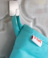 T-Fal Medallion Print Silicone and Cotton Twill Oven Mitt, Set of 2