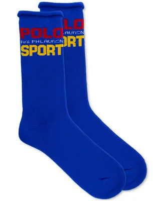 Polo Ralph Lauren Men's Polo Sport Sweatshirt Boot Socks