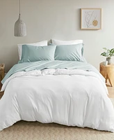 Madison Park Peached Cotton Percale -Pc. Sheet Set