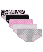 Andy & Evan Toddler/Child Girls Five Pack Hipsters Underwear