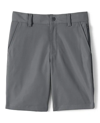 Lands' End Little Boys School Uniform Active Chino Shorts