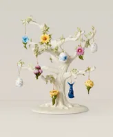 Lenox Floral Easter Ornament and Tree Set, 11-Piece