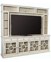 Radius 2PC Console Set (96"Console and Hutch)