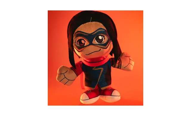 Bleacher Creatures Marvel Ms. Marvel 8 Kuricha Sitting Plush- Soft Chibi  Inspired Toy