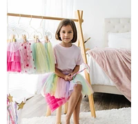 Sweet Wink Little and Big Girls Pastel Fairy Tutu Skirt
