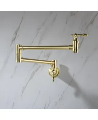 Simplie Fun Waterfall Spout Bathroom Faucet, Single Handle Bathroom Vanity Sink Faucet