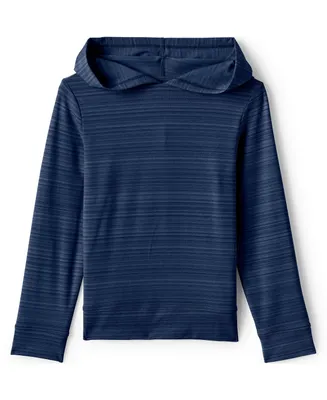 Lands' End Girls 's Long Sleeve Upf 50 Sun Hoodie Cover-up